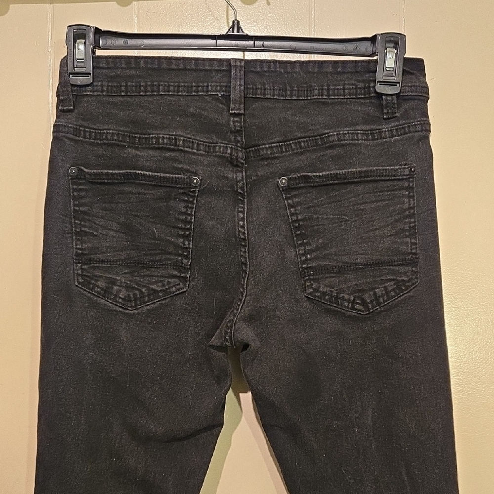 Paper Denim & Cloth Men's Black Skinny Jeans - Picture 6 of 7
